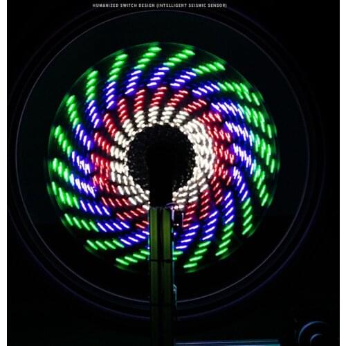 30 LED Bike Wheel Lights, Bike Spoke Lights Waterproof Bicycle Light Strip