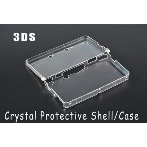 High Quality Hard Crystal Case Clear Cover Shell for Nintend 3DS Console Anti Scratch Anti Dust Protective Case