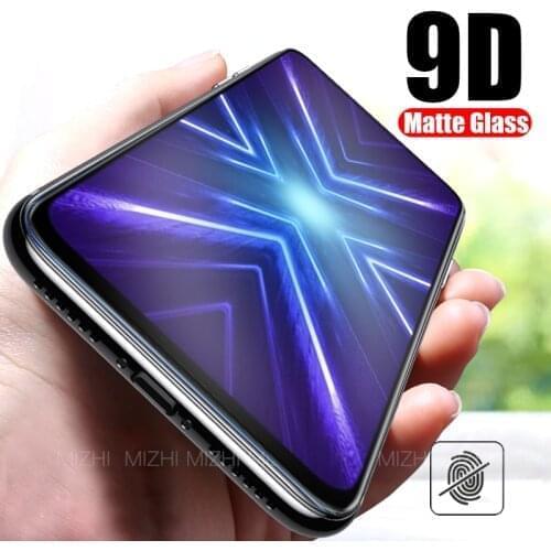 9D Full Gule Matte Glass For Huawei Honor 9x STK-LX1 Global Premium y9s y9 prime 2019 p smart z Screen Protector Anti-fall Film