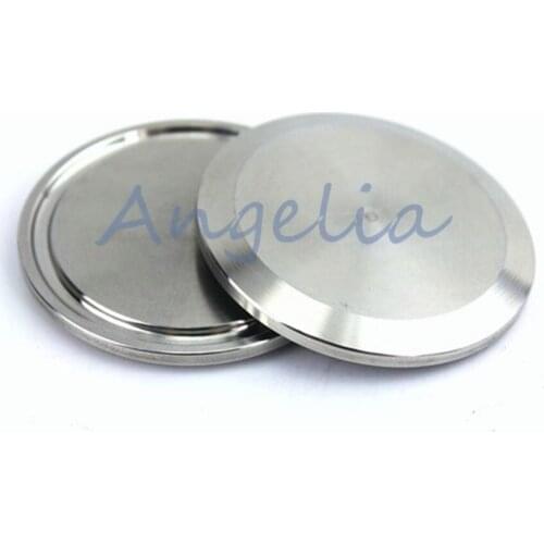 3/4"~1.5" Stainless Steel 316 Sanitary End Cap Tri Clamp End Pipe Blank Flange