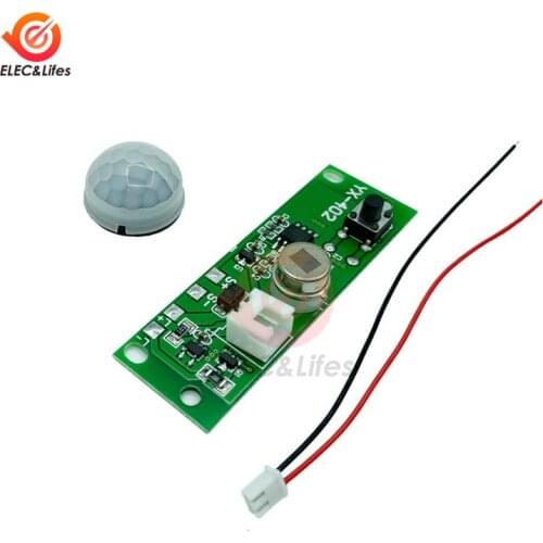 3.7V Infrared Human Body Induction Solar Circuit Board DIY Solar Lamp Board Control Sensor Night Light Module Controller Module