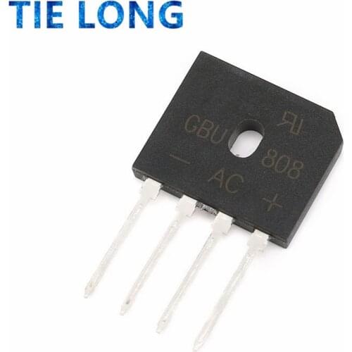 5Pcs GBU808 800V 8A power Diode Bridge Rectifier