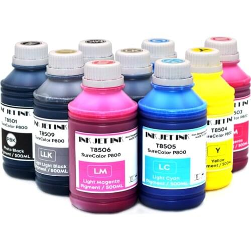 9 Color 500ml Refill Pigment Ink for Epson Stylus Pro 11880 Printer