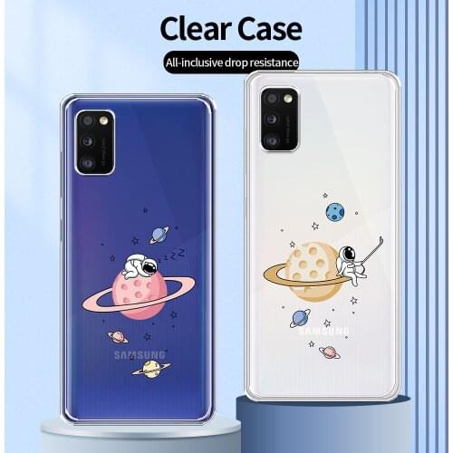 For Samsung Galaxy A41 Case Clear TPU Cover For Samsung A41 a41 6.1 inch Transparent Protective Case For Samsung A41 Phone Shell