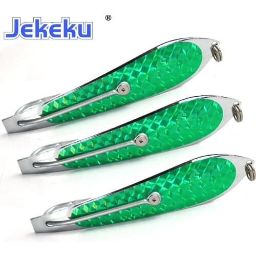 JEKEKU 2021 NEW 1pc Hard Spoons Fishing Lure 39g Metal Sequins Spinner Bass Baits with Hook Fishing Tackle