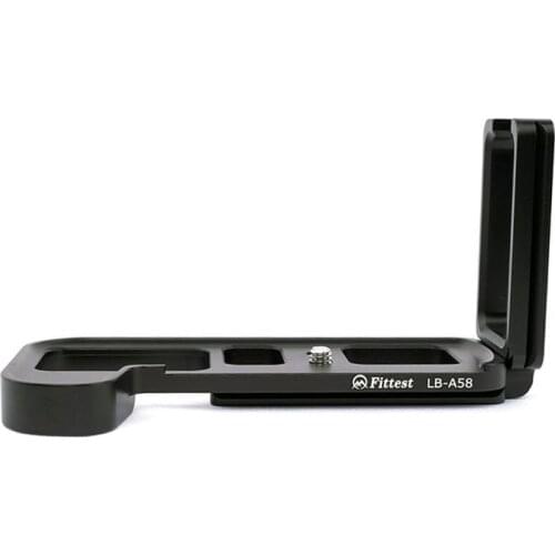 Fittest Dedicated L-bracket for A58 LB-A58 Camera Tripod Mount Quick Release Plate Arca Compatible