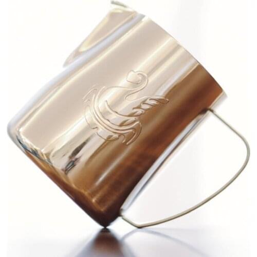 Hot Selling besti Stainless Steel Milk frothing jug Barista Craft Latte 400ML Espresso Coffee Pitcher 60MilL Frothing Jug