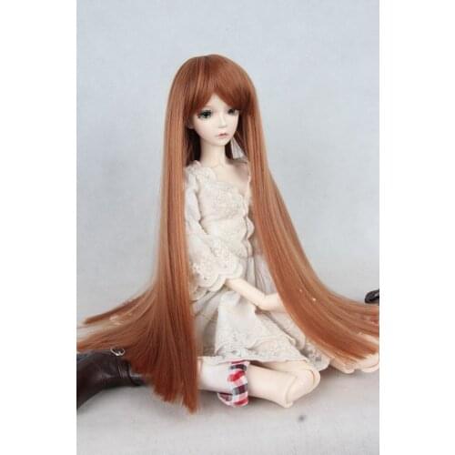 Luodoll 1/3 1/4 1/6 BJD doll wig Qi Liu hot wire straight hair tricolor 1/3 1/4 1/6