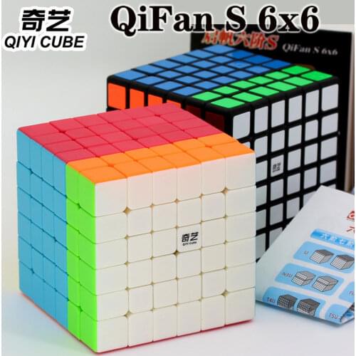 Magic cube puzzle QiYi(XMD) QiFan S 6x6x6 6x6 professional speed cube educational twist toys champion competition puzzle cube