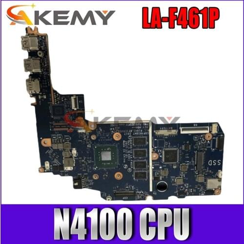 For DELL INSPIRON 3190 2-in-1 Laptop Motherboard CPU N4100 LA-F461P CN-038F0D 038F0D 38F0D Tested 100% work