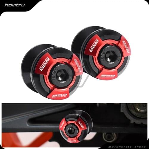 Motorcycle Accessories Swingarm Spools Slider Stand Screws Case for Ducati 899 Panigale 2014-2015