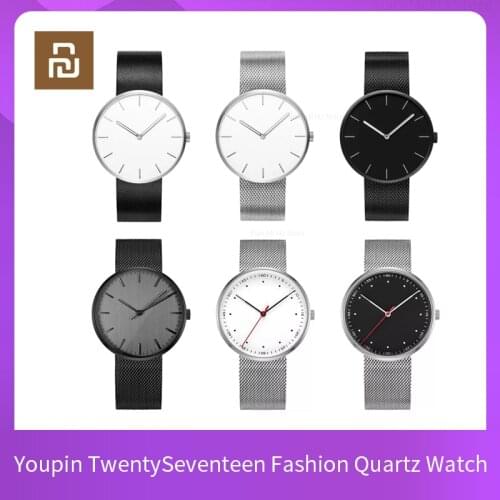 New Original Youpin TwentySeventeen Luminous Waterproof Fashion Quartz Watch Elegant 316L Steel Best Watch Brands For Men Women