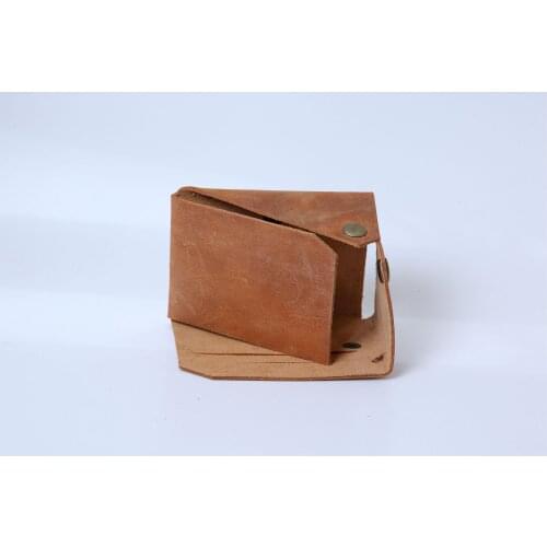 Mens credit card holder wallet bank card Business id card holder leather card organizer Genuine cow leather model 1