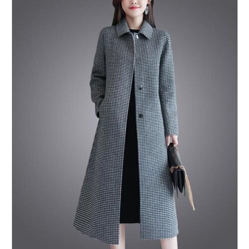 MVJT DAIR Women's Plaid Coats