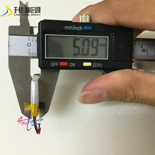 SD 502323 small high performance rechargeable 3.7v li polymer battery 150mah