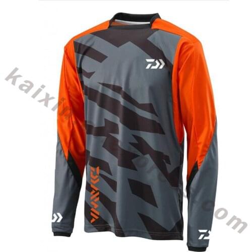 2021 New Style Fishing Clothing XS-5XL Size Daiwa Clothing Fishing Shirt Anti-UV Fishing Clothes DAIWA Jacket DAWA Camisas