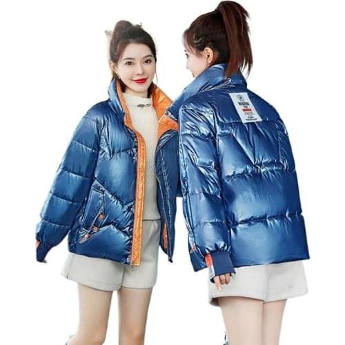 2022 new New Women winter Jacket Female Short cotton Lightweight Warm Ladies Coat Tops coat Chaqueta mujer