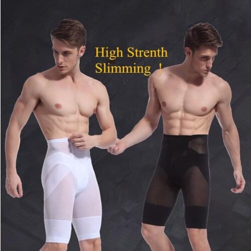 New Shapewear For Men Beam Waist Mention Hip Shorts High Strenth Slimming Pants Cincher Underwear Good Quality