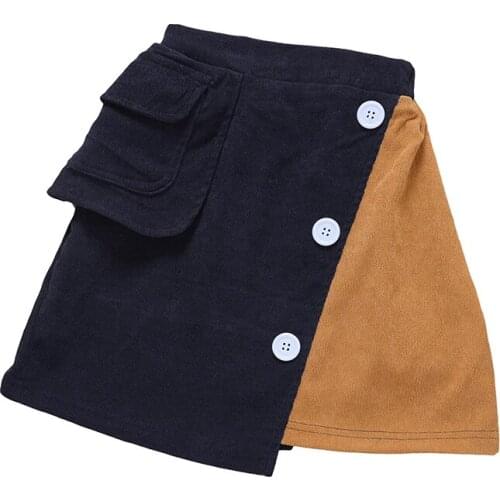 2-7T Toddler kid Baby Girl Clothes High waist Autumn Winter Warm Mini Skirt Elegant Fashion Cute Sweet Streetwear Outfit