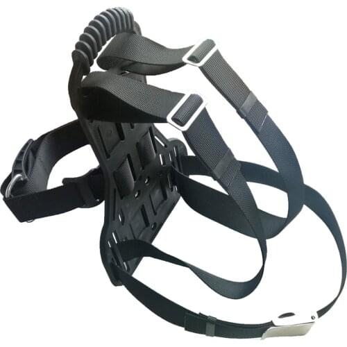 Adjustable Diving Tank Back Pack Single Oxygen Bottle Gas Cylinder Tank Bracket Holder Mount Backpack for Scuba Dive Snorkeling