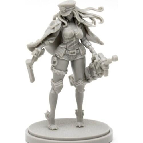 SH studio KD 27 King DOM death detective Knight policewoman resin GK