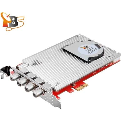 TBS6508 DVB-S2X/S2/S/T2/T/C2/C/ISDB-T Octa Tuner PCI-e Card Support VCM, CCM, QPSK, 8PSK, 16APSK, 32APSK