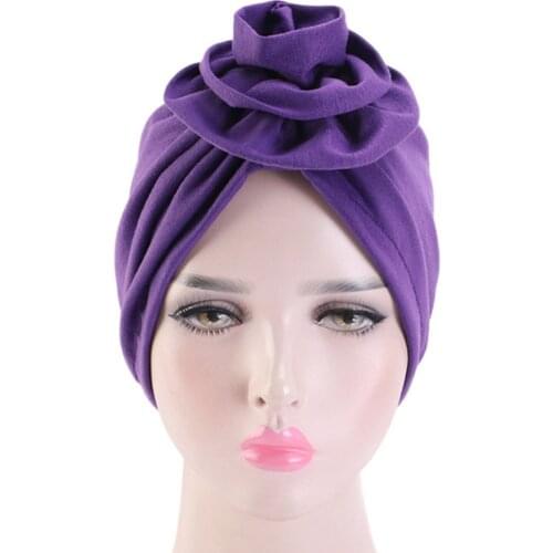 Women Muslim Turban Hat Islamic Scarf Turbante Lady Head Accessories