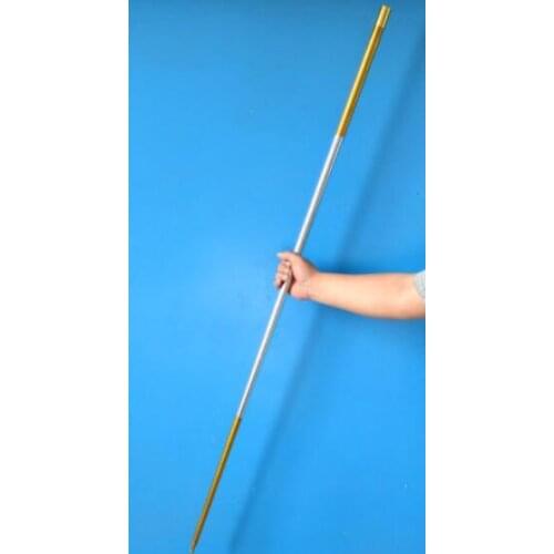 150CM Length Golden Silver Metal Appearing Cane/Cudgel For Professional Magician Stage Street Magic Tricks Illusion Super Long
