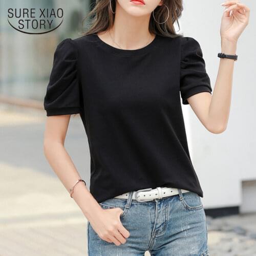 2021 New Arrived Fashion Women Tops Half Printed Sleeved Blouses Women Clothing Chiffon Plus Size Shirts Women Blouses 1195 40