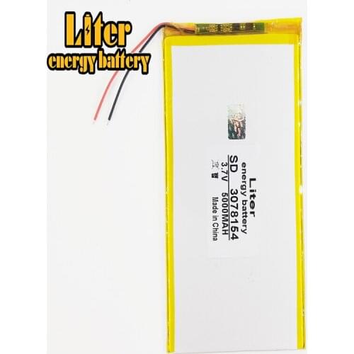 3078154 Battery 5000mAH Li-ion Tablet pc battery For 7,8,9 inch tablet PC 3.7V Polymer lithiumion Battery With High Quality