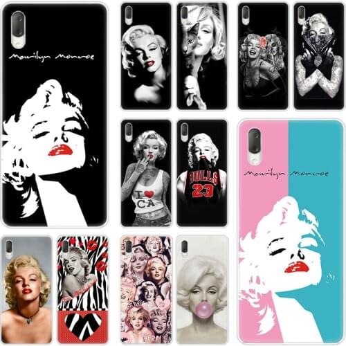 Sexy Marilyn Monroe Hard Case For Sony Xperia L1 L2 L3 X XA XA1 XA2 XA3 Ultra 10 Plus E5 XZ XZ1 XZ2 Compact XZ3 XZ5 2 20 Cover