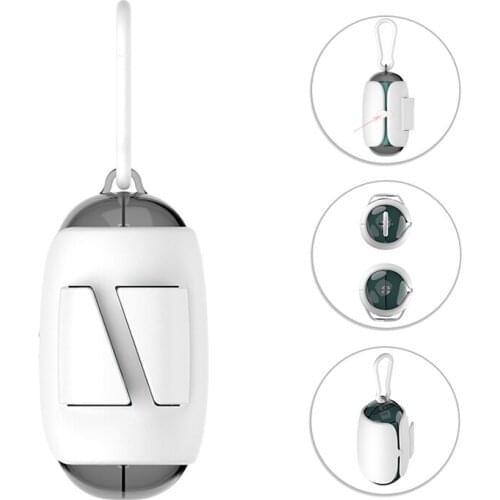 Pet Waste Bag Dispenser Dog Garbage Box Holder Portable Outdoor Travel Pet Poop Cleaning Distributor Bag Puppy Pet Accessories