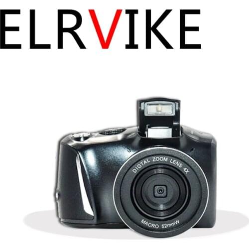 ELRVIKE 2.7k 48 million micro single digital camera 3.0 inch high definition screen with flash camera and video recorder