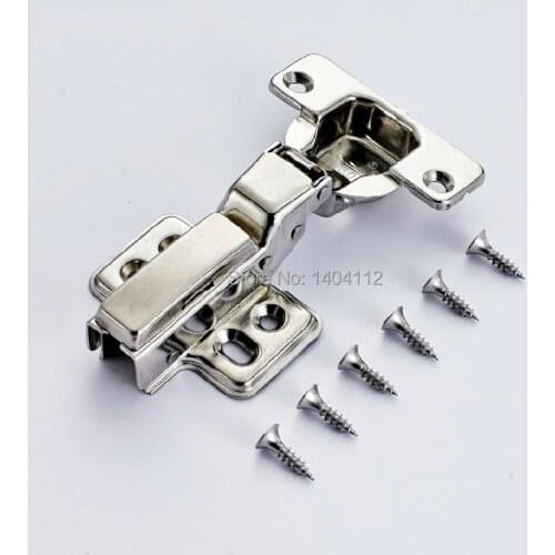 Fixed Embed ( Inset ) SUS304 Stainless Steel Damping hinge for Kitchen Bedroom Living room Cupboard door