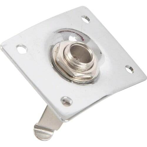 Chrome Plate Space E-output Socket for Electric Guitar