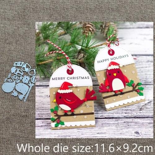 XLDesign Craft Metal Cutting Dies stencil mold branch birds decoration scrapbook Album Paper Card Craft Embossing die cuts