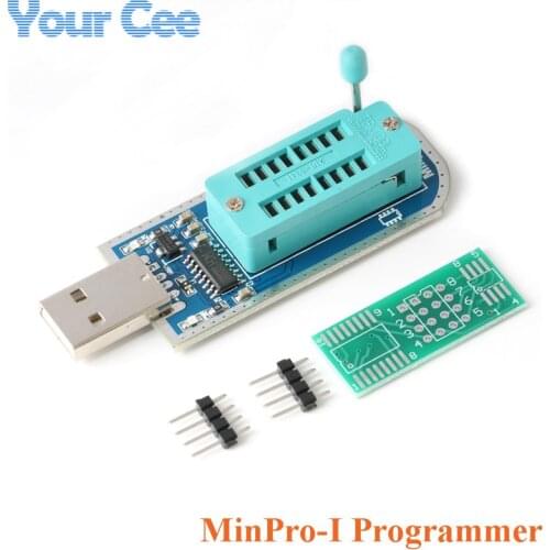 MinPro I Programmer 24 25 Burner High Speed Programmer USB Motherboard Routing LCD Flash 24 EEPROM 25 SPI PLASH Chip