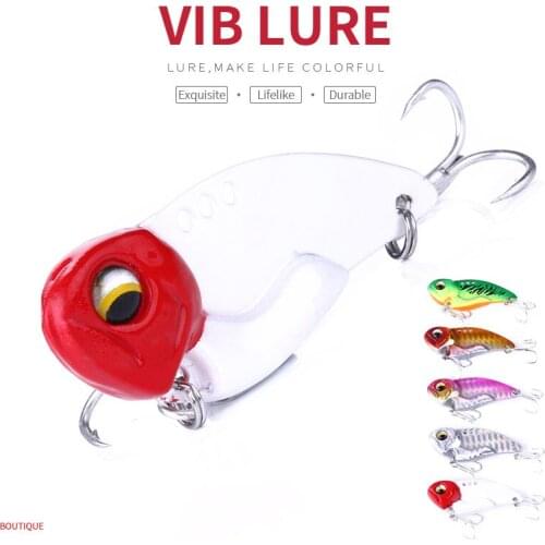 NEWIP 1Pcs Hot Sale 3D Eyes Metal Vib Blade Lure 4.5cm/14g Sinking Vibration Baits Artificial Vibe for Bass Pike Perch Fishing