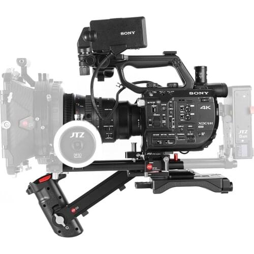 JTZ DP30 Camera Baseplate Shoulder Support Rig 15mm Rod KIT For SONY FS5 PXW-FS5