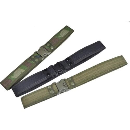 Waist Support Outdoor camping hiking sport 100% teflon tactical belt men accessories belt