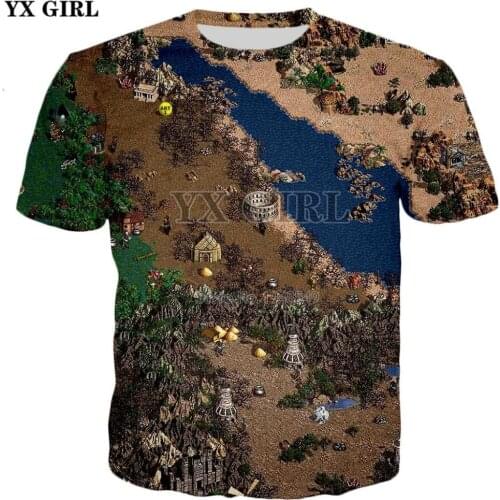 Drop shipping 2018 summer New Fashion T-shirt Classic game Heroes of Might & Magic Print 3d Men Women Casual t-shirt