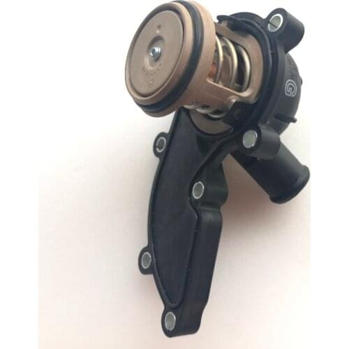 Thermostat Housing Engine Coolant Thermostat For AUDI A4/S4 A6 A8 OE:06E121111G 06E121111D Adjust the temperature