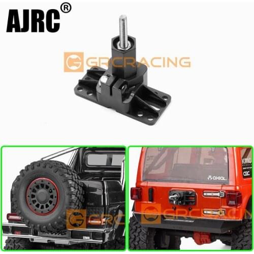Universal spare tire bracket Suitable for 1/10 RC car TRAXXAS TRX4 TRX6 g63 AXIAL SCX10 D110 D90 RC4WD fixed tire bracket