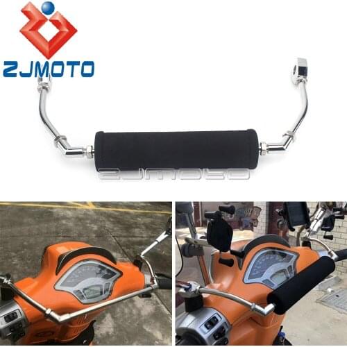 Universal Chrome Kids Safety Chest Holder Protector Handrail Steel Motorcycle For Vespa GTS GTV GT 125 200 250 300 250ie 300ie