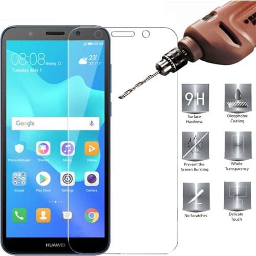 Tempered Glass for Huawei Y5 Prime 2018 Screen Protector For Y5 2018 Hard 9H