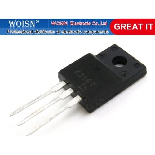 1pcs/lot 2SK3567 K3567 TO-220F 3.5A 600V new original quality assurance In Stock