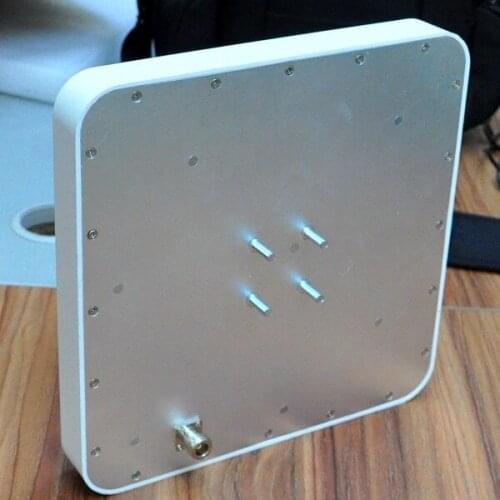 5pcs/lot IP67 9.2dbi circular polarized 840-960mhz long range uhf rfid antenna with 1m tripod for warehouse asset sport