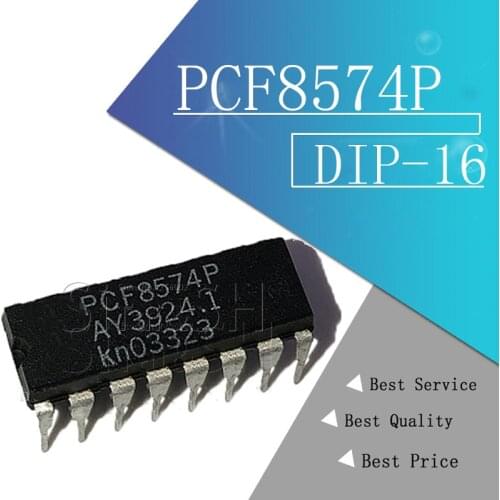 5PCS PCF8574P DIP16 PCF8574 DIP 8574P DIP-16 PCF8574AP new and original IC
