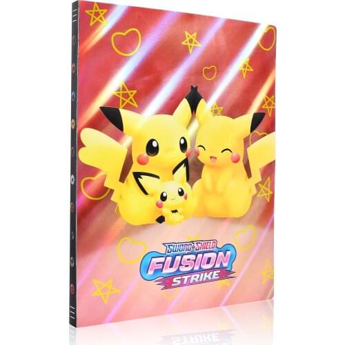 432Pcs New Large Capacity Card Album Book For Pokemon Card Top Loaded List Playing Cards Holder Album Toys Birthday