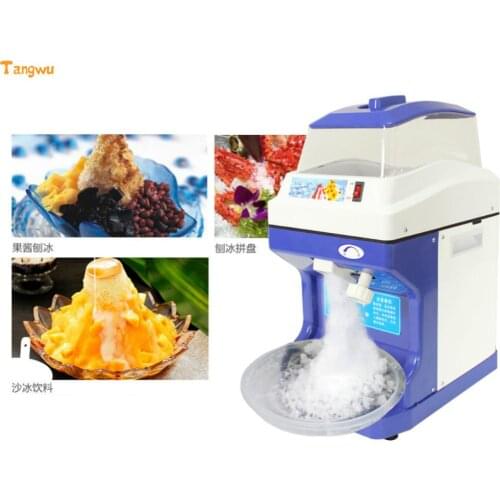 Free shipping commercial large capacity electric snow ice machine ice machine, machine Crushed Ice Ice Crushers NEW
